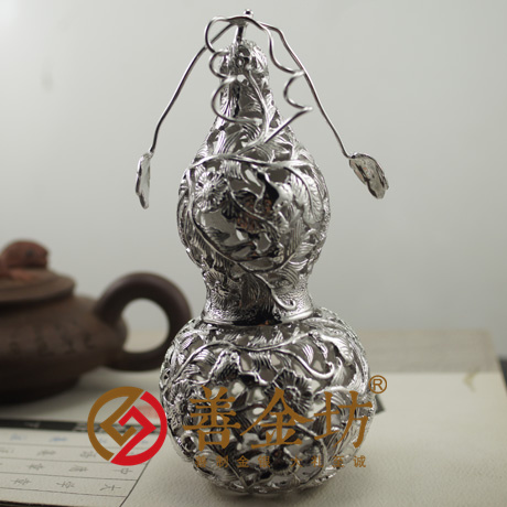 天下第一福 琉璃摆件 工艺品个性定做 立体 金银立体摆件