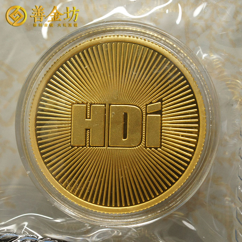 HDI10克金章定制_金章定制 纪念章制作 金银章定制 定制纪念章