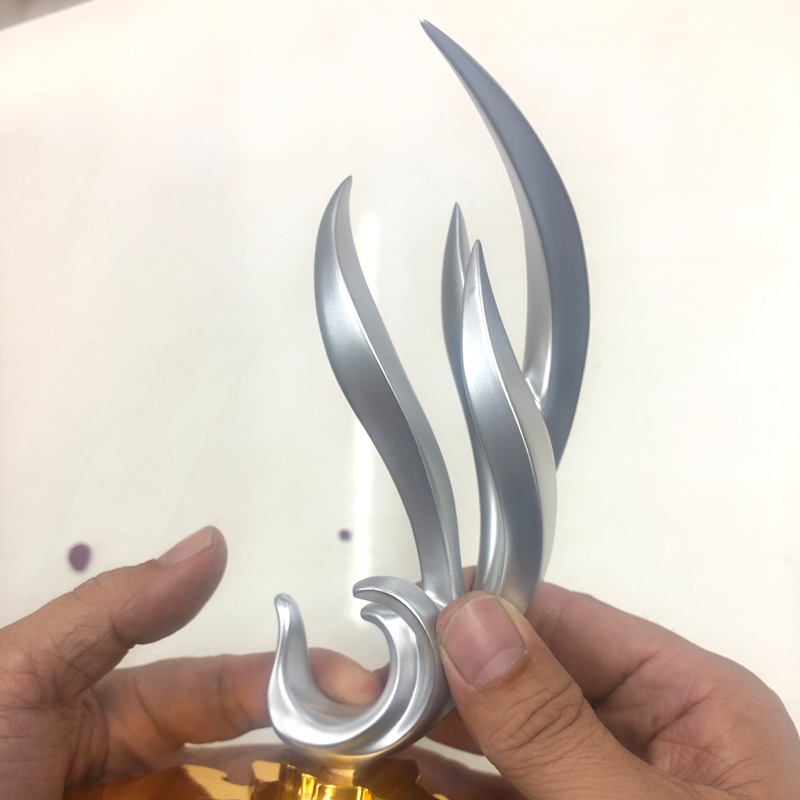 3D立体金属工艺品摆件工程建筑摆件金属奖杯来图来样定做立体工艺