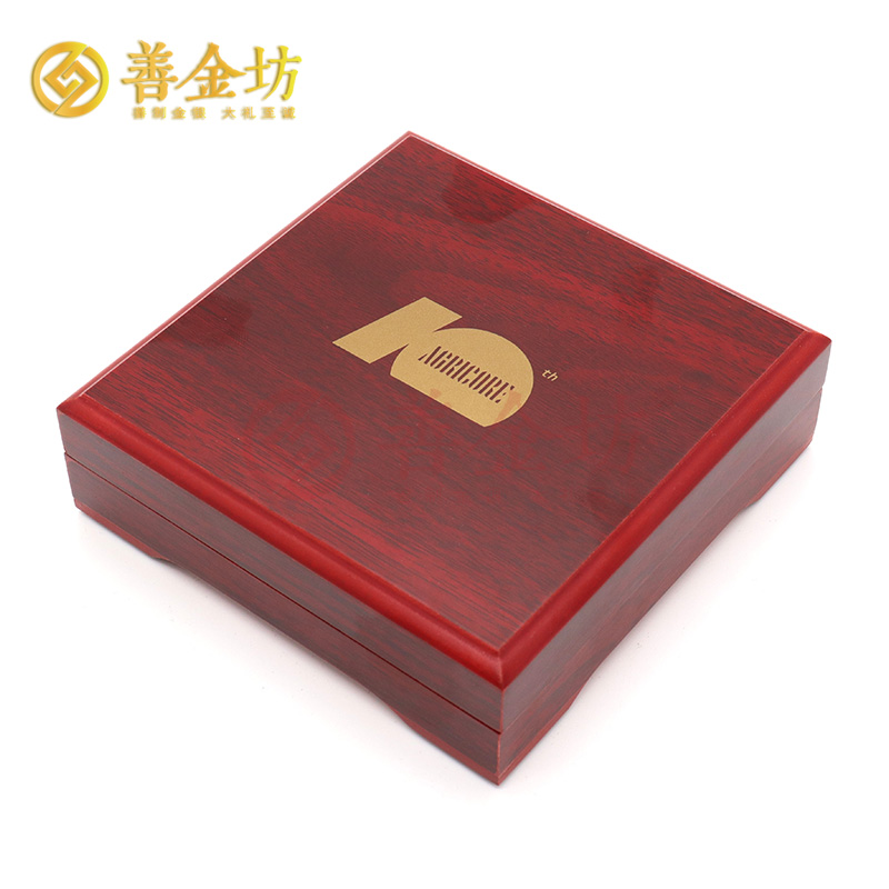 山东良禾集团成立十周年金币 定做金币 金币制作 周年庆典 30g